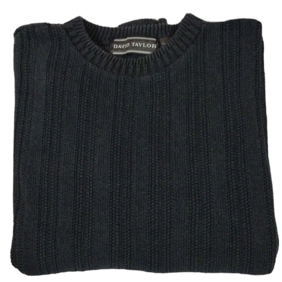 VINTAGE David Taylor Crew Neck Sweater - Picture 1 of 5